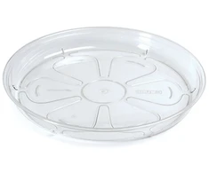 Plastikinė lėkštelė COUBI, skaidrios sp., Ø 14 cm