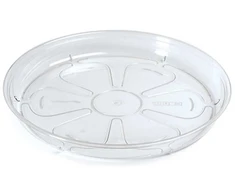 Plastikinė lėkštelė COUBI, skaidrios sp., Ø 21 cm