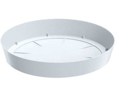 Prosperplast Plastikinė lėkštelė LOFLY, baltos sp., 27 cm
