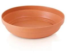 Plastikinė lėkštelė LOFLY, tamsiai pilkos sp., 12.5 cm