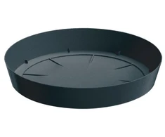 Plastikinė lėkštelė LOFLY, tamsiai pilkos sp., 27 cm