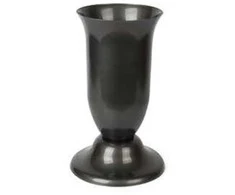 Plastikinė vaza, pastatoma, grafito sp., 15,5 cm