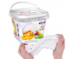 Plastikinė žaidimų tešlos masė Balta 910ml Okto Foam