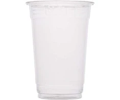 Plastikinės stiklinės 540ml/Ø95mm/50vnt. permatomos/PET
