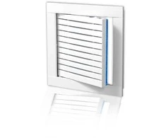 Plastikinės ventiliacijos grotelės KR100125, 140 x 140 mm, DN100-125