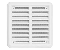 Plastikinės ventiliacijos grotelės VM100100K, 100 x 100 mm, klijuojama