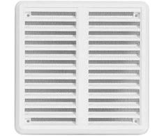 Plastikinės ventiliacijos grotelės VM150150K, 150 x 150 mm, klijuojama