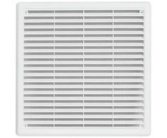 Plastikinės ventiliacijos grotelės VM250250K, 250 x 250 mm, klijuojama