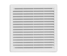Plastikinės ventiliacijos grotelės VM300300K, 300 x 300 mm, klijuojama