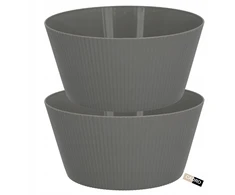 Plastikiniai dubenys, virtuvės dubuo užkandžiams, vaisiams, 15 cm, 2 vnt
