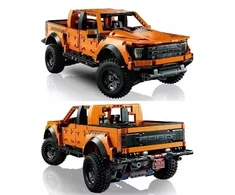 PLASTIKINIAI KONSTRUKCINIAI BLOKAI F-150 RAPTOR 1379 Automobilis žaislas automobilio dėžė