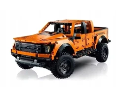 PLASTIKINIAI KONSTRUKCINIAI BLOKAI F-150 RAPTOR 1379 Automobilis žaislas automobilio dėžė