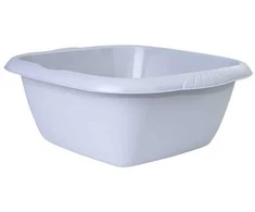 Plastikinis dubuo Aleana 12L š.pilkas/kvadratinis