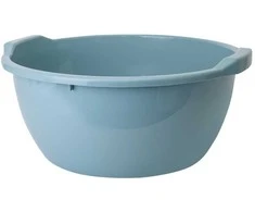 Plastikinis dubuo Aleana 44L mėlyn.pilkas/apvalus