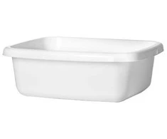 NHG Plastikinis dubuo Plast Team 10L Bright Baltas