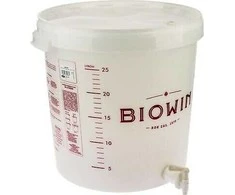 Plastikinis fermentacijos kibiras Biowin 30L su čiaupu