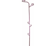 Plastikinis gėlių laikiklis COUBI, rožinės sp., 39 cm