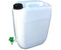 Plastikinis kanistras, su kraneliu, 20 l