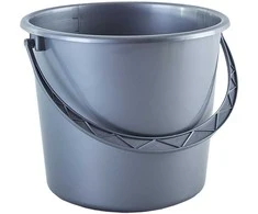 Plastikinis kibiras Aleana 18L pilkas