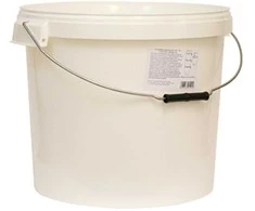 Plastikinis kibiras su dangčiu Biowin 20l baltas