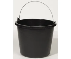 Prosperplast Plastikinis kibiras, su rankena, juodos sp., 5 l