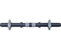 Plastikinis srieginis hantelių strypas su apvadais inSPORTline Plafor 41 cm / 30 mm