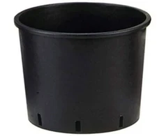 Nicoli 6,8l vazonas CONTAINER IME 24cm juodas