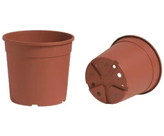 Nicoli 3l vazonas CONTAINER IME 18cm rudas