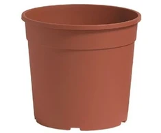 Nicoli 1,3l vazonas CONTAINER IME 14cm rudas