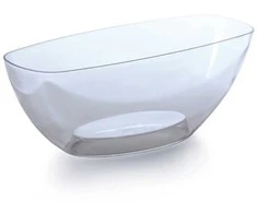 Prosperplast Dekoratyvinis gėlių vazonas Coubi Orchid L36cm W15cm H13.2cm plastikinis