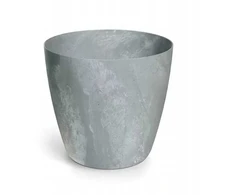 Plastikinis vazonas MATE BETON EFFECT, betono sp., 20 x 18 cm