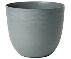 Plastikinis vazonas TERA OVER 38, pilkos sp., 38 x 38 x 62 cm