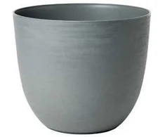 Plastikinis vazonas TERA OVER 48, pilkos sp., 48 x 48 x 50 cm