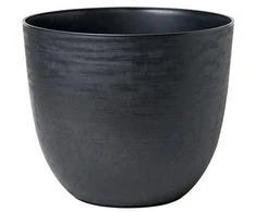 Plastikinis vazonas TERA OVER 48, pilkos sp., 48 x 48 x 50 cm