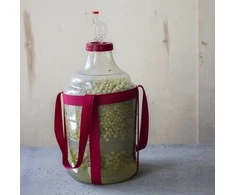 Plastikinis vyno indas su diržais Demijohn Browin 25L