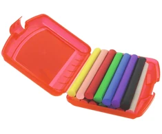 Pelikan Plastilinas 10sp 240g raudonoje dėžutėje