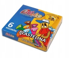 Plastilinas 6 spalvų - Alfa Pastello