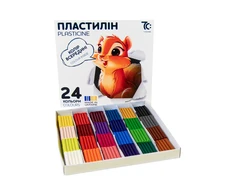 Plastilinas 7C 24 spalvos/8g