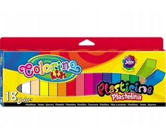 Plastilinas COLORINO 42659PTR, 18 spalvų