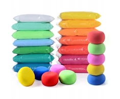 Plastilinas Plastilino rinkinys iš 12 spalvų Minkštas modeliuojamasis molis