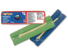 Plastilinas Primo, baltas, 550 g
