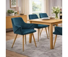 Platan Sofa moderni KĖDĖ, VALGOMO FOTOTELIS, VERONA Velvet Mėlynas svetainė, patogus