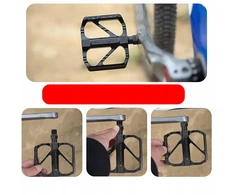 PLATFORMINIAI DVIRAČIO PEDALAI DVIRAČIAI, METALINIAI, NAILONAI, MTB, UNIVERSALŪS