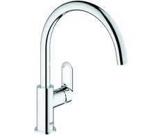 Plautuvės maišytuvas GROHE StarLoop, C formos čiaupas