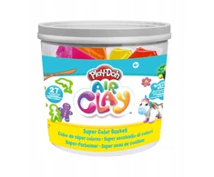 Play-doh Air Clay 2 rinkiniai: spalvota masė, formelės, volelis