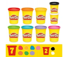 PLAY-DOH CASTRY MĖGSTAMIAUSIOS SPALVOS PAKETĖS PILDYMO RINKINYS, 9 VAMZDŽIAI 2+