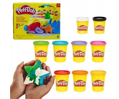 PLAY-DOH CASTRY MĖGSTAMIAUSIOS SPALVOS PAKETĖS PILDYMO RINKINYS, 9 VAMZDŽIAI 2+