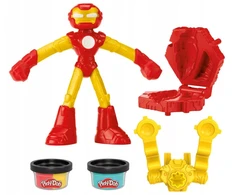 PLAY-DOH Marvel Iron Man žaisti tešlą su G31065X0 paleidimo priemone