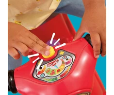 Play-Doh picerijos paspirtukas, žaidimų tešla, 10 vamzdelių + priedai