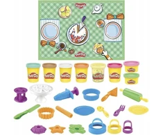 „Play-Doh“ pyragų virtuvė „Sweet Cookies“ TORTAS 8 TUB 23 EL. F2773